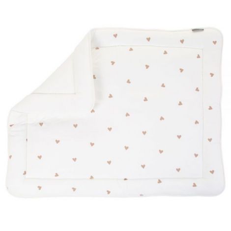 Salteluta de joaca Childhome 75x95 cm Jerse Muselina, Inimioare - imagine 7